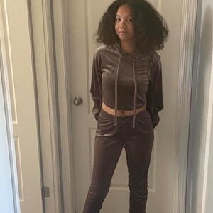 Women's Velour Tracksuit